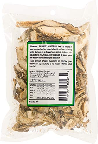 Mushroom House (Musi1) Mushroom House Dried Shiitake Mushroom Slices, 2 Oz
