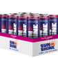 Legendary Sunshine Sparkling Energy Drink, Black Cherry, 360mg Electrolytes, 70mg Natural Caffeine, 12 Fl Oz, Pack of 12