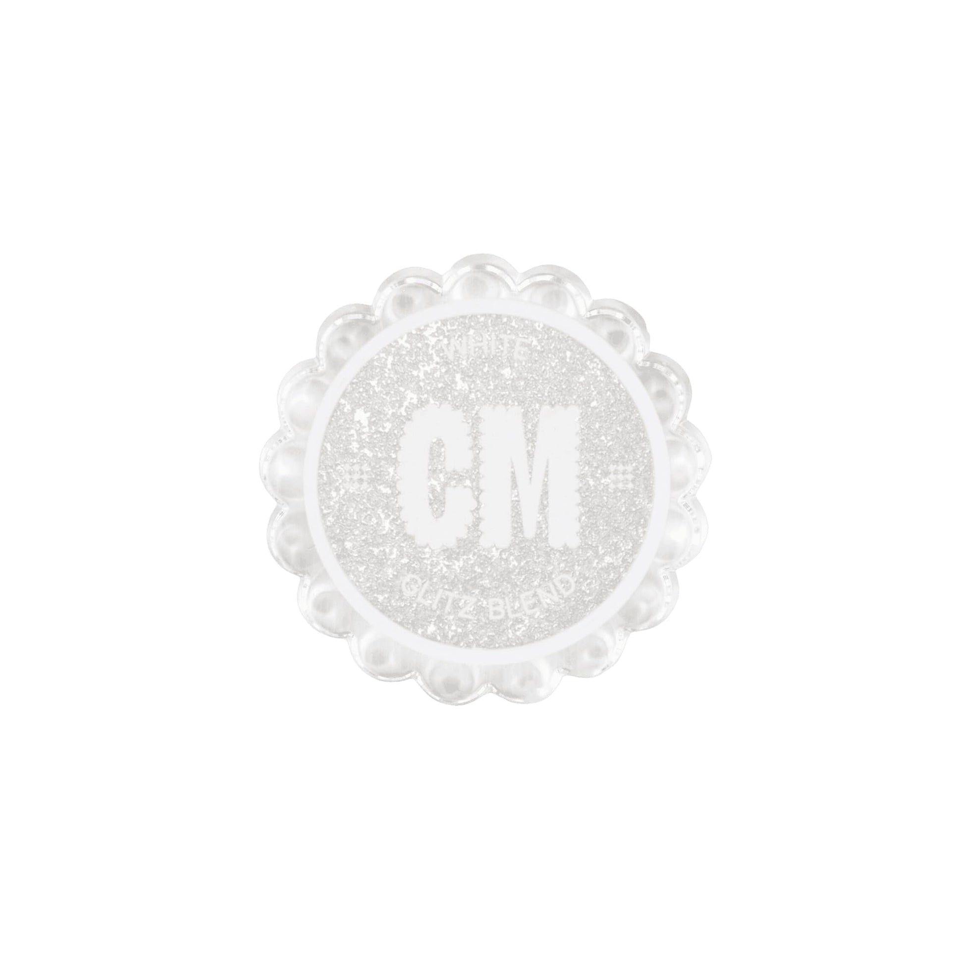 Colour Mill Glitz Blend Powder Food Color, 10 Milliliters White