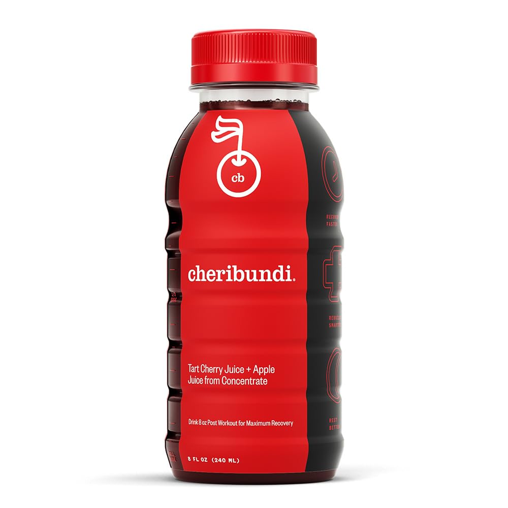 Cheribundi Tart Cherry Juice Original | Tart Cherry Sweetened with Apple Juice | Athletes Recovery Drink | Promotes Restorative 
