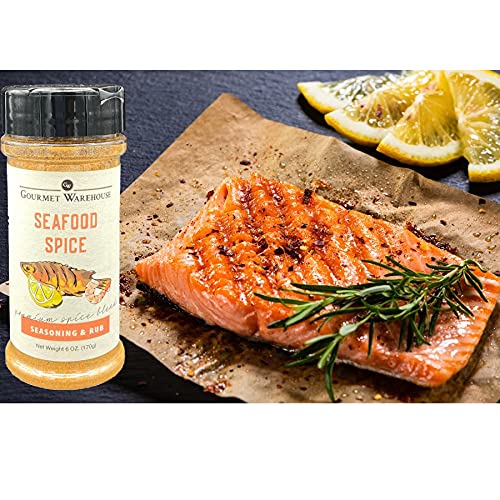Gourmet Warehouse Seafood Seasoning, 6 Ozs, 3 Pack - Gluten Free, No Msg, No Hfcs
