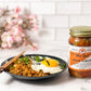 Certified Organic Raw Vegan Kimchi - Probiotic Rich, Paleo & Keto Friendly - 16oz Glass Jar by Wise Goat Organics