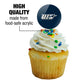 University Of Illinois Springfield Primary Logo Cupcake Picks Toppers Decoration Set Of 6