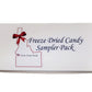 Freeze Dried Candy Variety Pack - 7 Bag Freeze Dried Candy Sampler - Gem State Food - Gift Box - Freeze Dried Skiddles, Lemonhea