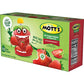 Motts No Sugar Added Strawberry Applesauce, 3.2 oz clear pouches, 12 count
