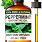 Kukka Peppermint Oil For Hair & Skin - 100% Natural Mint Essential Oils - Premium Grade Natural Peppermint Essential Oil For Dif