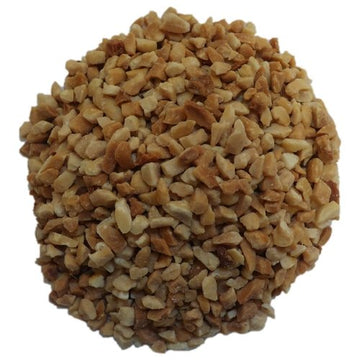 Olivenation Chopped Peanuts, Blanched, Skinless, Dry Roasted, Unsalted, Non-Gmo, Gluten Free, Kosher, Vegan - 32 Ounces