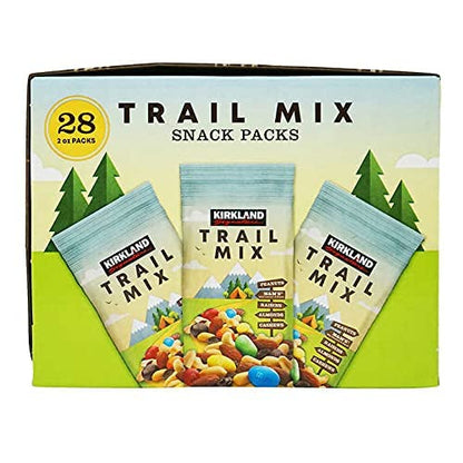 KIRKLAND SIgNATURE Trail Mix Snack Pack, 3.52 Lb