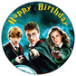 7.5 Inch Edible Cake Toppers - Harry Potter, Hermione & Ron Themed Birthday Party Collection Of Edible Cake Decorations