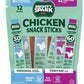 Mighty Spark Teriyaki Chicken Stick Variety, 12-count, 1 Ounce per Stick