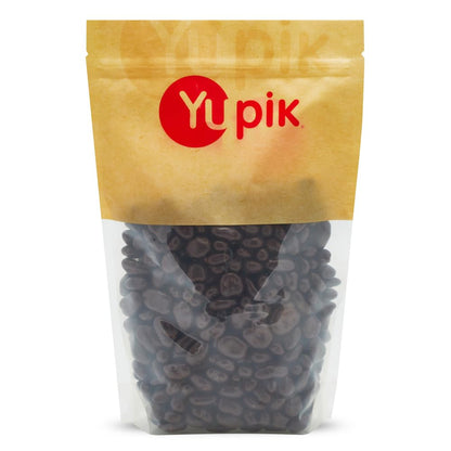 Yupik Dark Chocolate Pecans, 60% Cacao, 2.2 lb (35.2 oz), Kosher, Chocolate Nuts, Pecans Dipped in Rich Dark Chocolate, Crunchy 