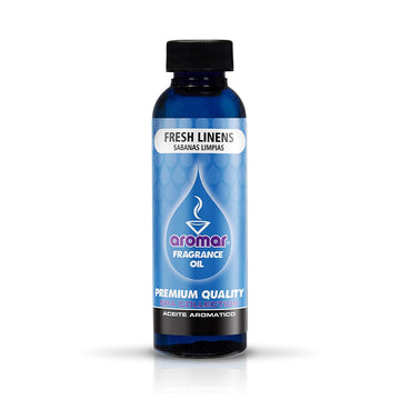 Aromar Premium Fragrance Oil, Pack Of 3 Fresh Linen 2Oz. Bottles.