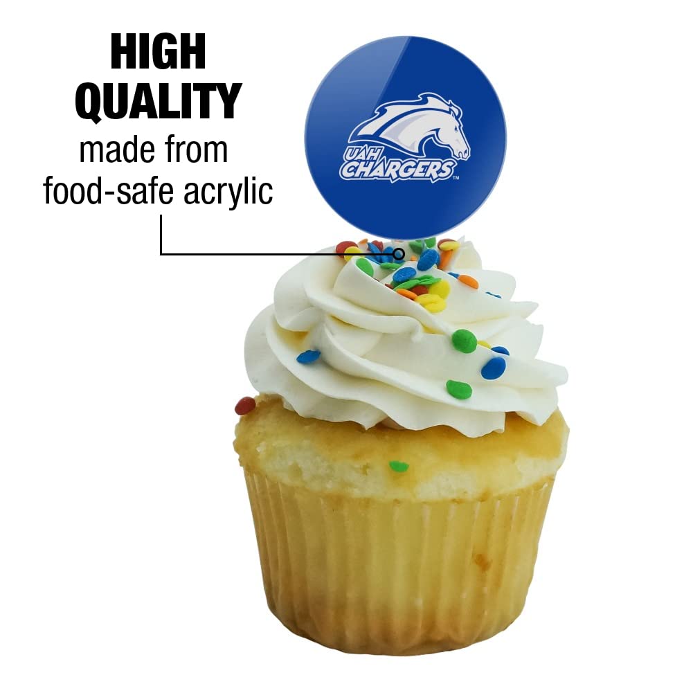 Uah Primary Logo Cupcake Picks Toppers Decoration Set Of 6