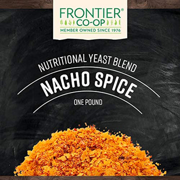 Frontier Co-Op Nacho Spice Nutritional Yeast Blend 1Lb