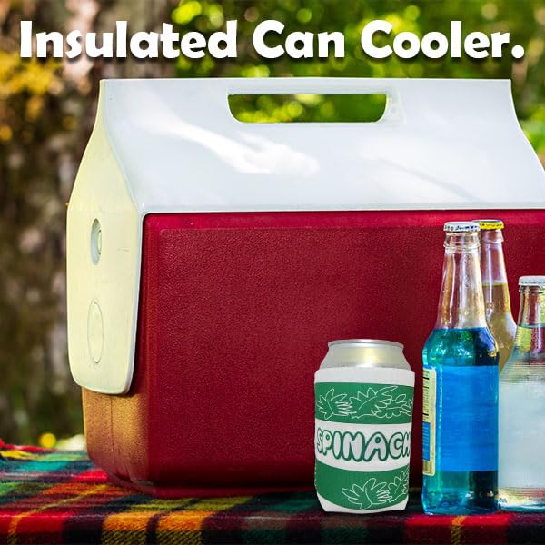 Spinach Can Insulated Can Cooler - Sailor Costume Accessory (Size - 12 oz.)