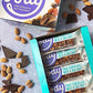 Fody Foods Dark Chocolate Nuts & Sea Salt Snack Bars, 12 Count, Vegan, Low FODMAP, Gluten Free, 5g Protein