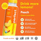 Lemon Perfect Peach, Hydrating Flavored Lemon Water, Zero Sugar, Delicious and Refreshing, Organic, 15.2 fl oz Bottles (1-Pack)
