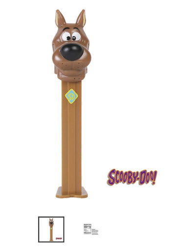 D&D Goods Scooby-Doo And Shaggy Pez Dispensers, 4-Inch, 0.58 Ounces Each, Fun Candy For Kids