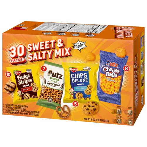 Keebler Cookies And Crackers, Variety Pack, 30 Ct. (Pack Of 1)