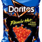 Dorito Doritos Cool Ranch Flamin' Hot Tortilla Chips, 1.75 Ounces (Pack Of 8), 1.75 Ounce (Pack Of 8)