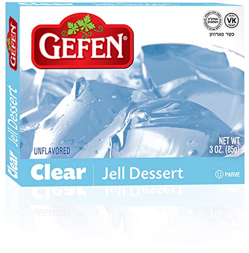 Gefen Clear Unflavored Jello, 3Oz (1 Pack)