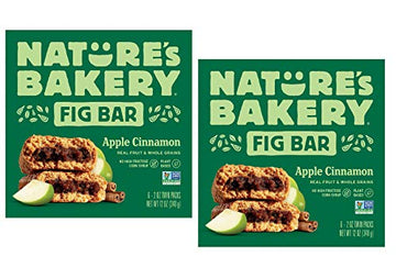 Natures Bakery Apple Cinnamon Real Fruit, Whole Grain Fig Bar - 12 ct. (24 oz.)