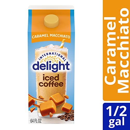 International Delight Iced Coffee, Caramel Macchiato Liquid, 64 oz.
