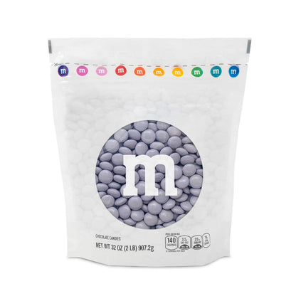 M&MS WORLD Light Purple Milk Chocolate Candy - 2lbs Resealable Purple Candy Pack for Easter, Mothers Day, Graduations, Birthday