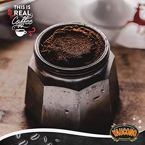 Yaucono Ground Coffee 10 Ounce Can (Pack of 12)