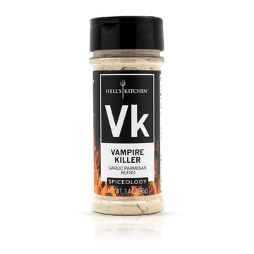 Spiceology & Hell'S Kitchen - Vampire Killer - Garlic Parmesan Spice Blend - Savory All-Purpose Seasoning - 3.4 Oz