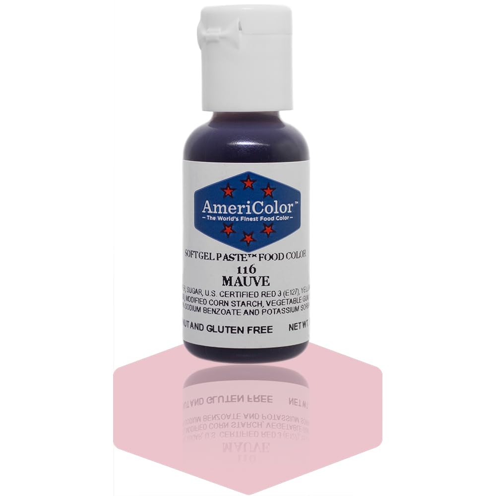 Americolor Gel Color, 3/4-Ounce, Mauve