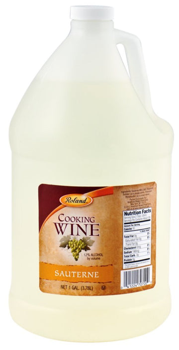 Roland Foods Cooking Wine  Sauterne  128 Ounce  Pack of 1