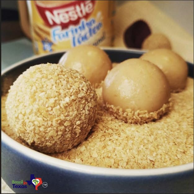 Farinha L  Ctea Brasileira Nestl   360G | Pack 2X360G + Achocolatado Brasileiro Nestl   Nescau 370G | Brazilian Chocolate Powder