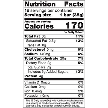 Nature Valley Granola Bars, Sweet and Salty Nut, Peanut, 18 Bars, 21.6 OZ