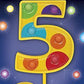 Vibrant Light-Up Accessory Green Flashing Number ''5'' Decoration - 6.75'' (1 Pc.) - Perfect For Any Memorable Moment