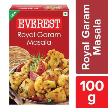 Everest Royal Garam Masala Powder, 100G Carton - Ginger