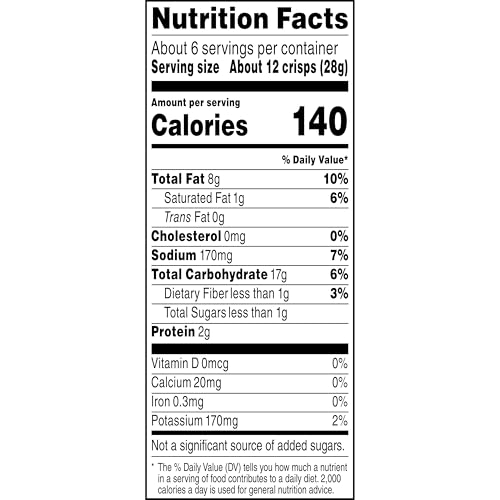 Lays Stax Potato Crisps Chips, Buffalo Ranch, Gluten Free, 5.5 Oz Canister Pack