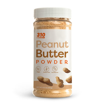 310 Nutrition Powdered Peanut Butter Non GMO - All Natural - Gluten-Free Protein Powder 6.5oz