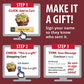 A Gift Inside Get Well Soon California Bounty Fruit Gift Basket