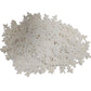 Homankit 50Pcs Edible Cupcake Toppers Snowflakes For Cake Decorating Christmas Winter Frozen Birthday Party Decoration White
