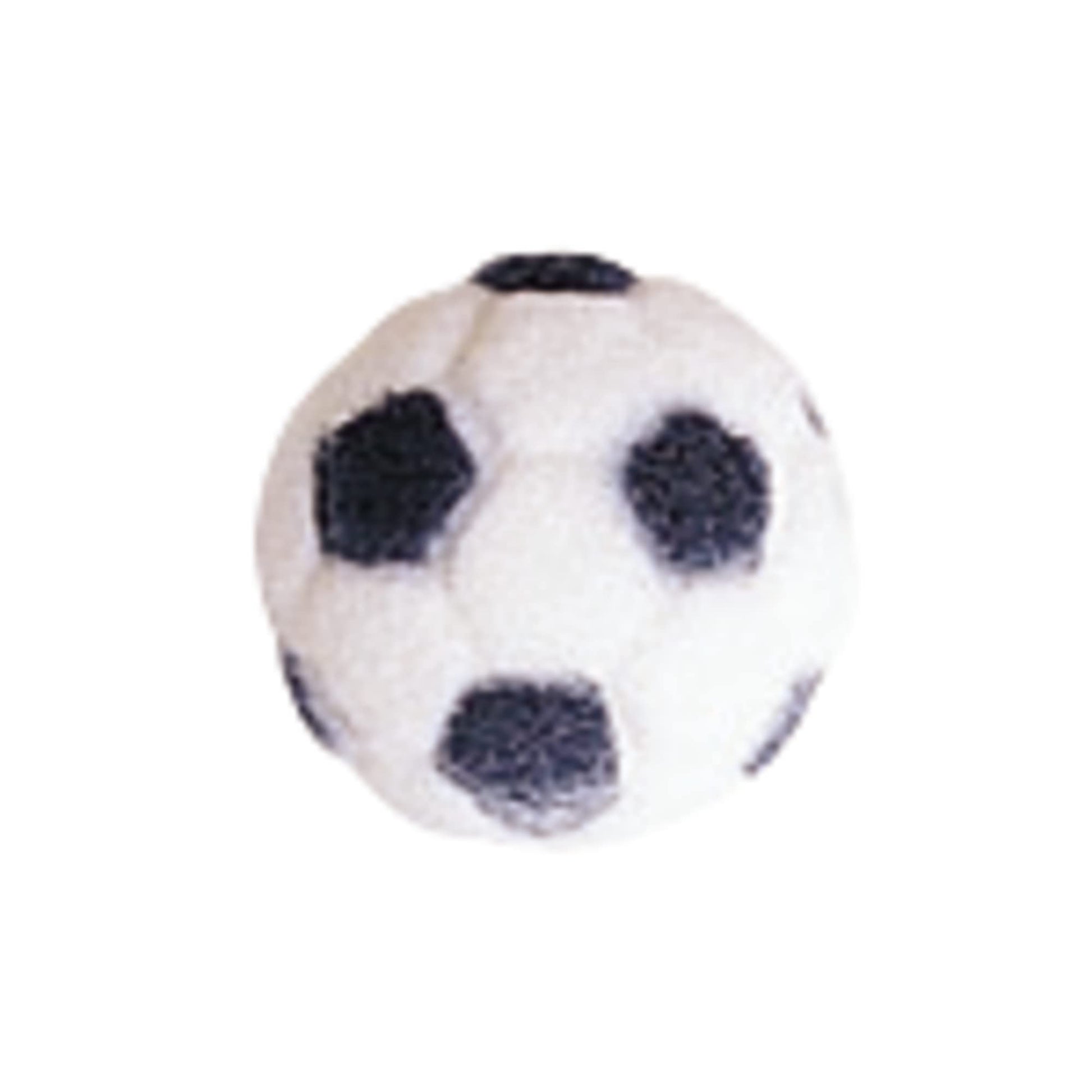 Lucks Dec-Ons Decorations Molded Sugar/Cup-Cake Topper  Soccer Ball  1 Inch  231 Count