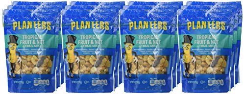 Planters Tropical Fruit & Nuts Trail Mix, 6 Ounce (Pack of 12), Assorted