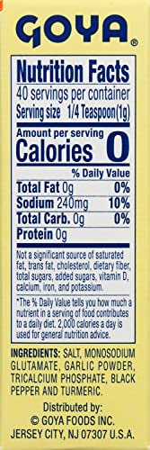 Goya Foods Salad And Vegetable Seasoning, 1.41 Ounce (Pack Of 24)