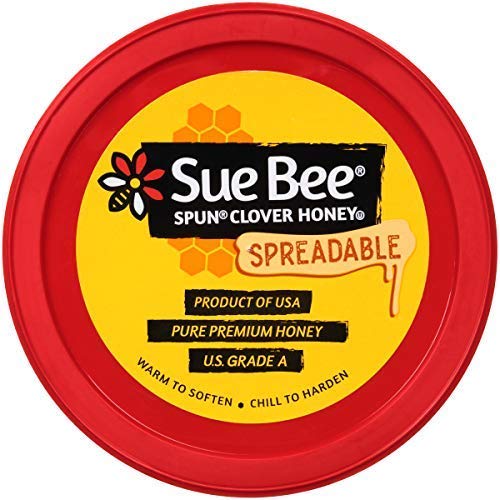 Sue Bee Clover Honey, 12 Ounce (Pack of 6) - Pure Premium Honey from USA Beekeepers