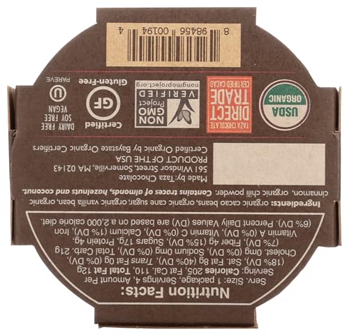 Taza Chocolate Organic Mexicano Disc Stone Ground  Oaxacan Variety Pack  1.35 Ounce (4 Count)  Vegan