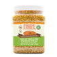 Pride Of India - Pack Of 6 - Indian Split Yellow Pigeon Peas - Protein & Fiber Rich Toor (Arahar) Dal, 1.5 Pound Jar
