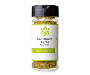 Savory Spice Cantanzaro Herbs - All-Purpose Italian Herb Seasoning with Lemon & Garlic | Salt-Free Italian Spice Blend for Cooki