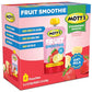 Motts Fruit Smoothies Strawberry Banana, 4.2 oz clear pouches, 8 Pack, Non-dairy, Made With Oatmilk, Made With Real Fruit, Good