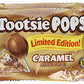 Tootsie Pops Limited Edition Caramel Lollipops 12.6 Oz (Pack Of 2) 42 Total Pops