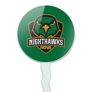 Graphics & More Northern Virginia Community College Primary Logo Cupcake Picks Toppers Decoration Set Of 6